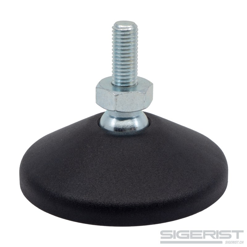 Maschinenfuss Stahl verzinkt Durchmesser 100 mm — jetzt bestellen!