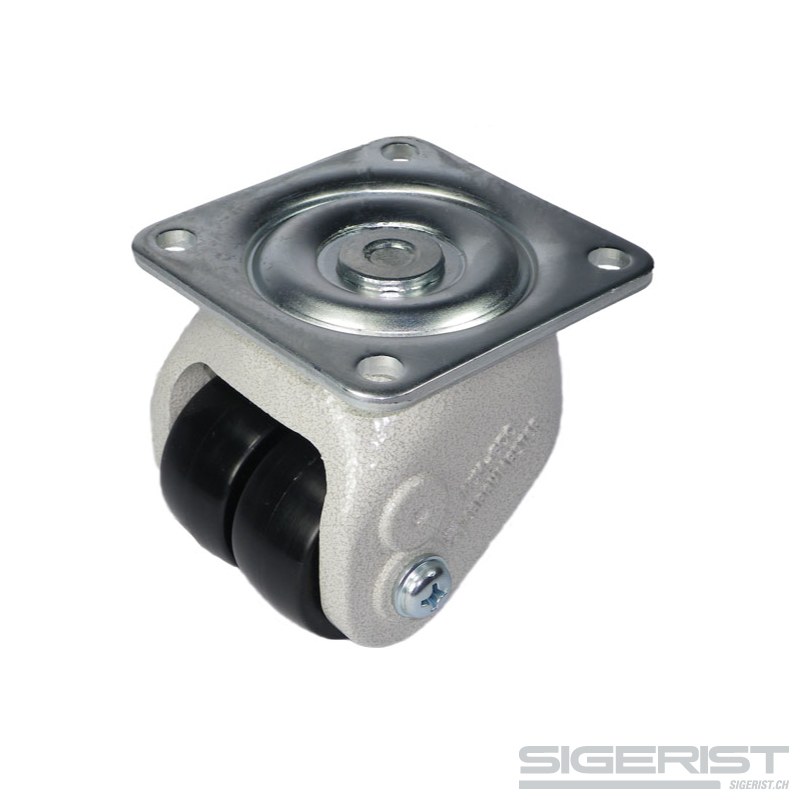 Schwerlast-Lenkrolle ACMT-600F mit minimaler Bauhöhe