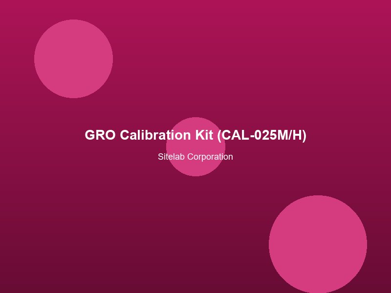 gro-calibration-kit