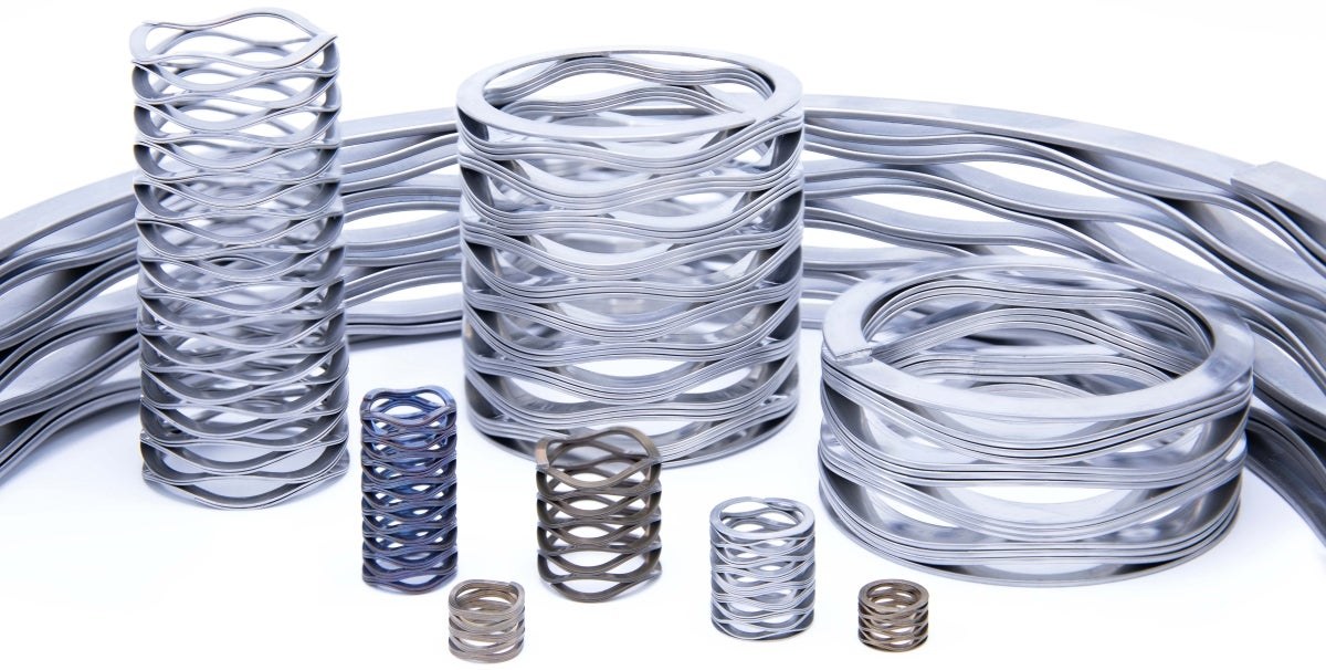 Smalley Debuts Nestawave™ Compression Spring, Redefining Performance in Compact Applications