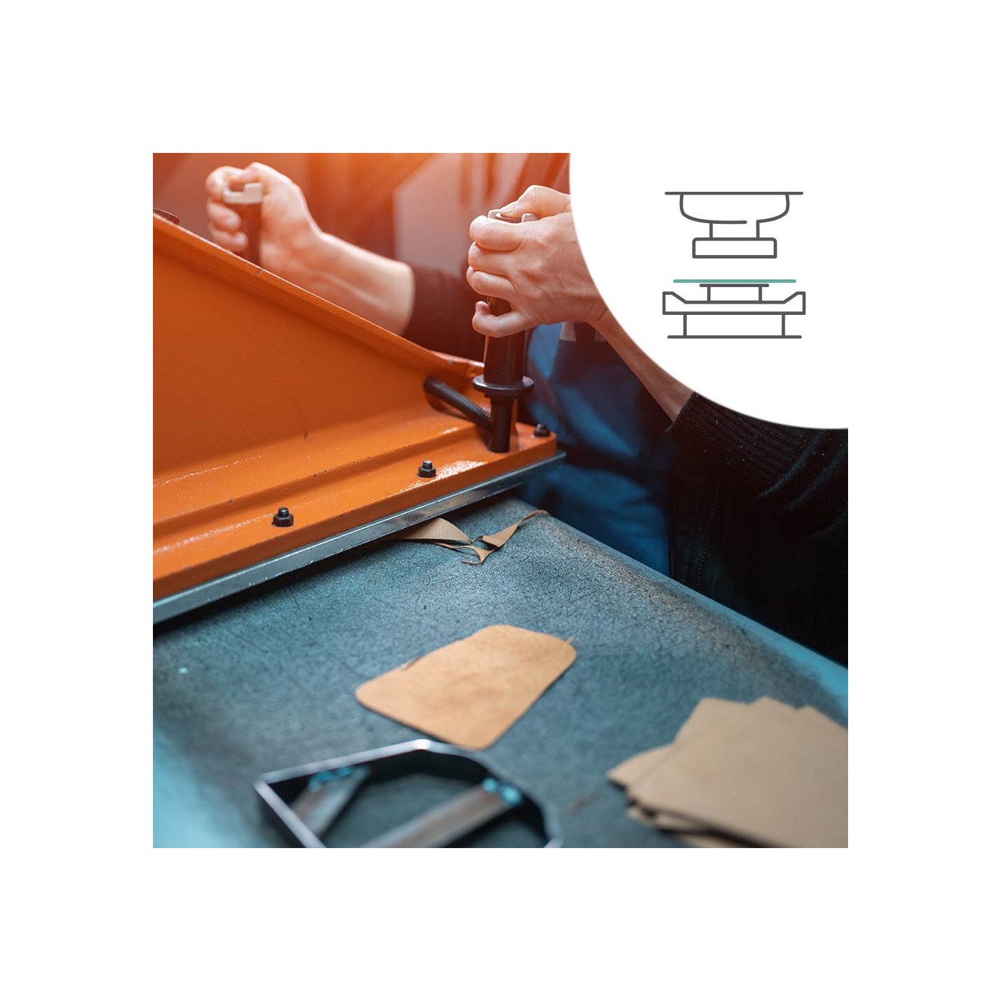 Press cutting: precision shaping