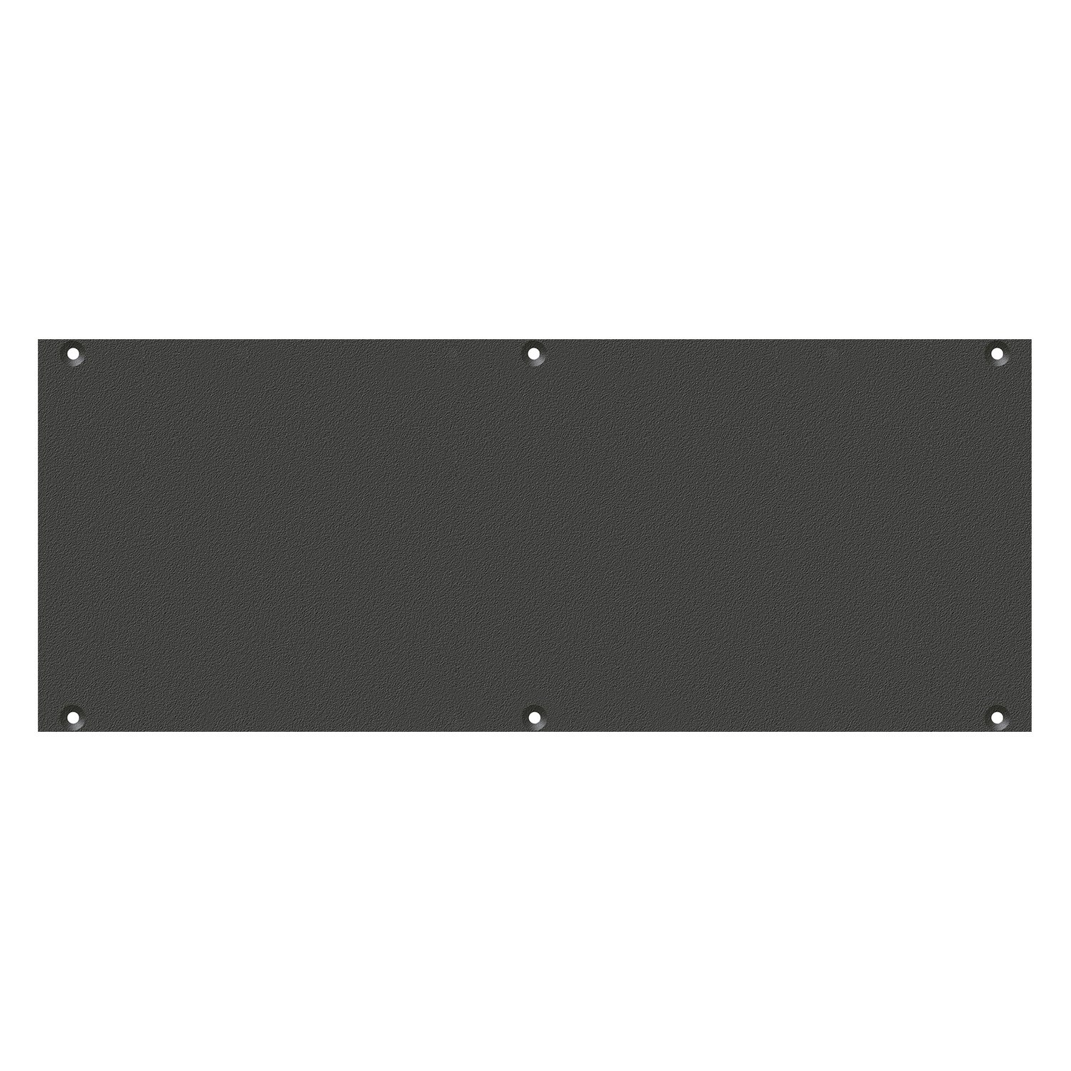 front panel blank panel, 2 HE, 6 BE for SYS-series, colour: grey