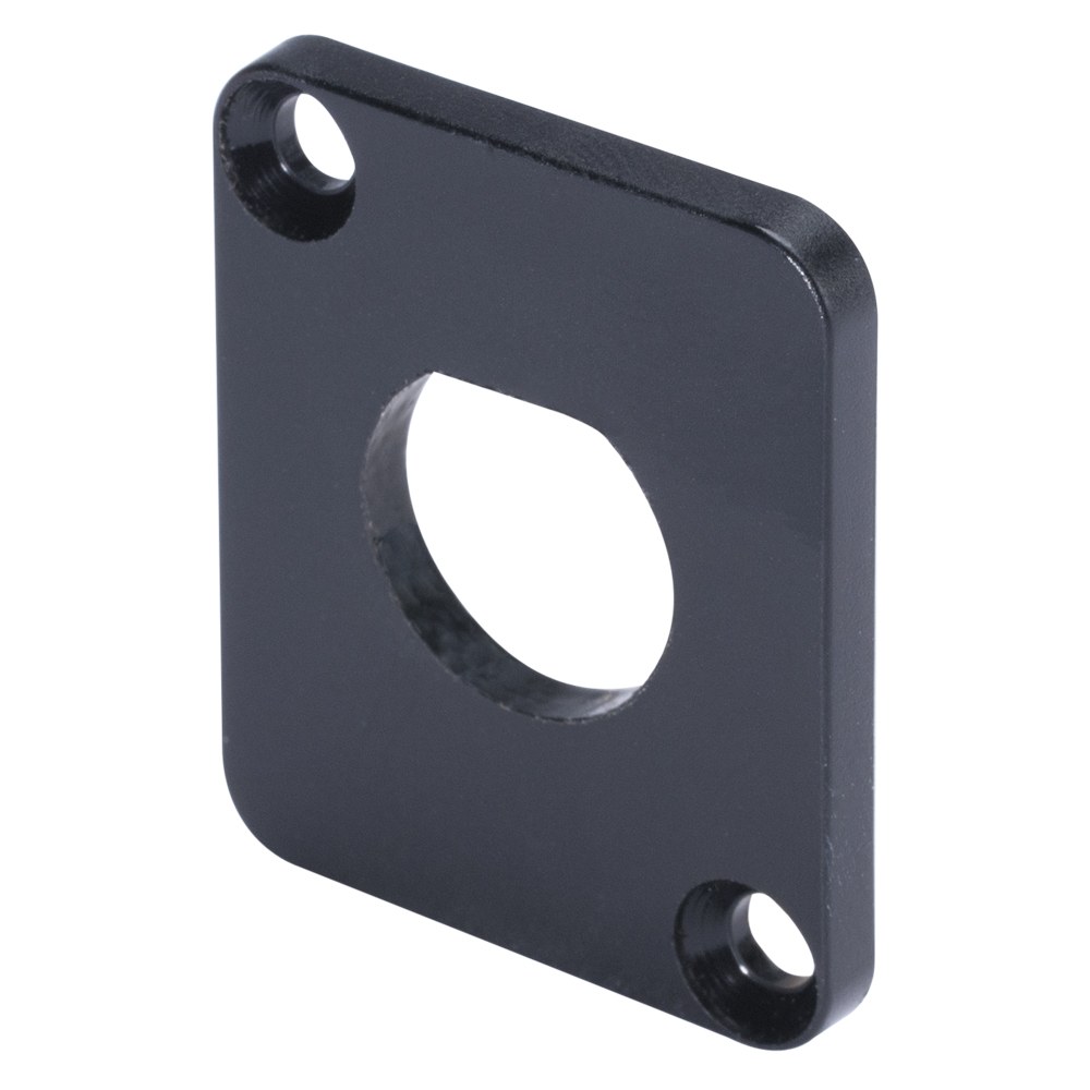 HICON D-size flange with cutout for BNC etc. for SYS-series