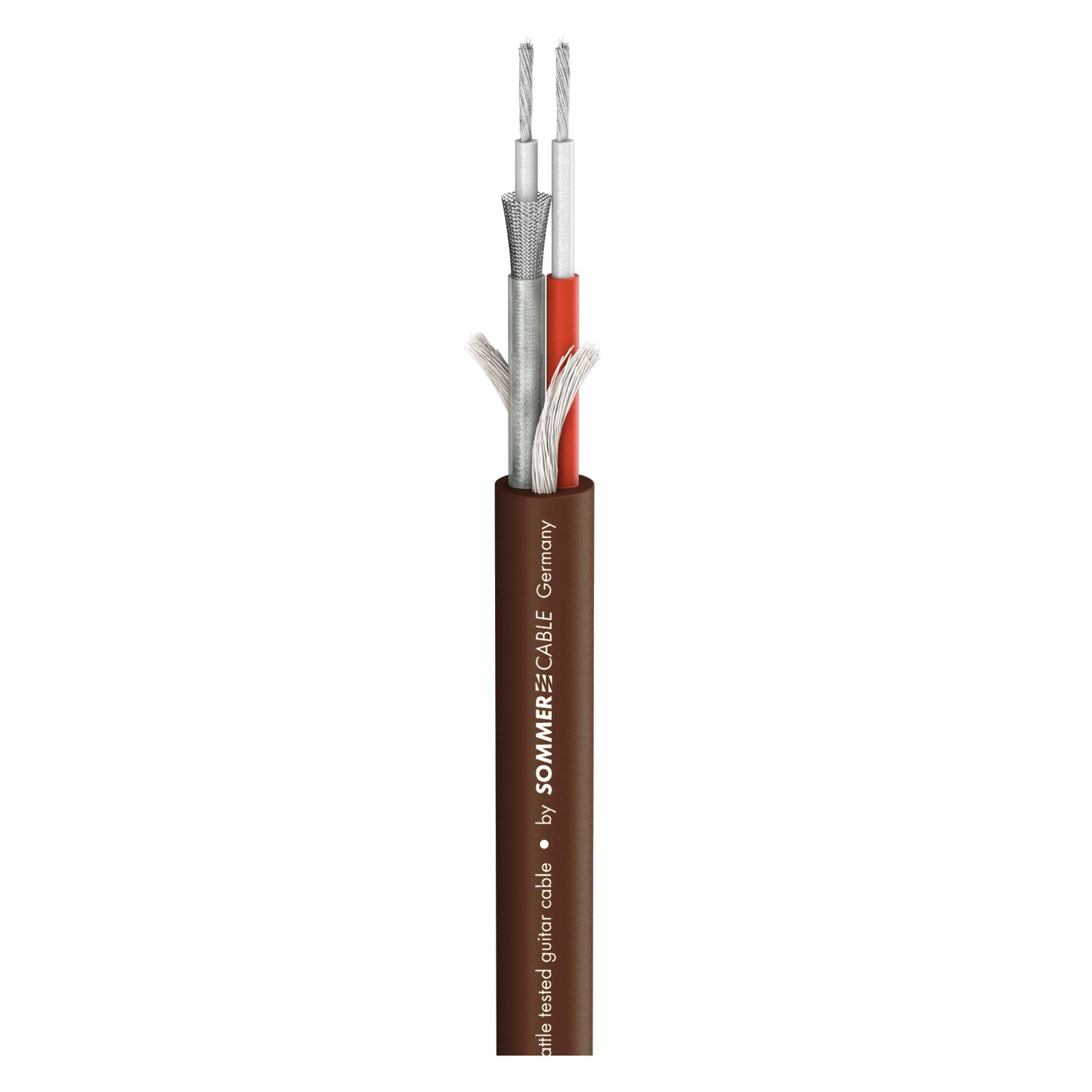 Instrument Cable Colonel Incredible; 2 x 0,35 mm²; PVC Ø 7,20 mm; brown | 300-008N#GK