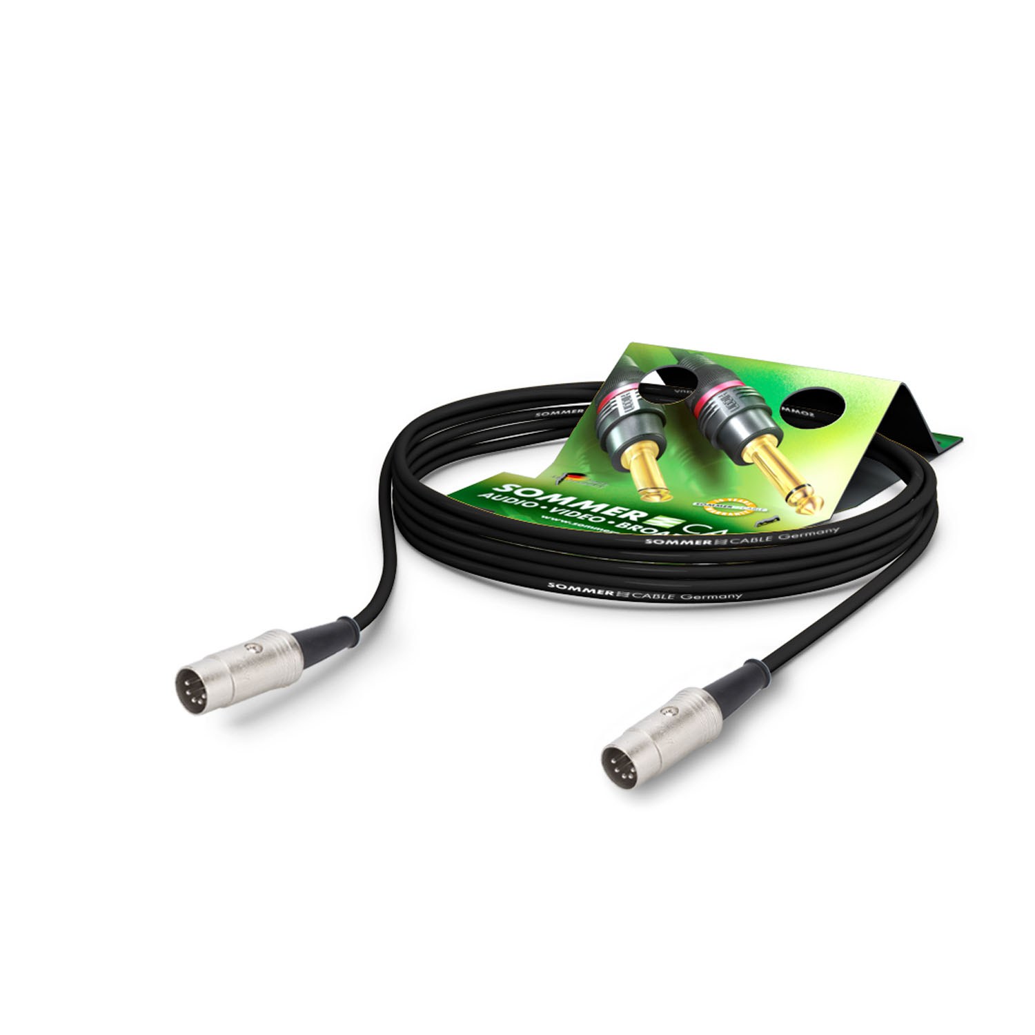 Midi cable SC-Square 4-Core, 4 x 0,20 mm² | DIN5 / DIN5, REAN | 10,00m | SQ50-1000