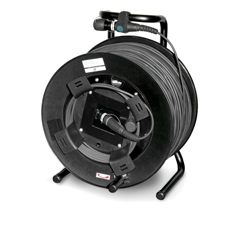 NEUTRIK® Digital Fiber Distribution System , opticalCON® Duo (2-fibre); NEUTRIK®; on SCHILL GT380 cable reel | 50,00m |