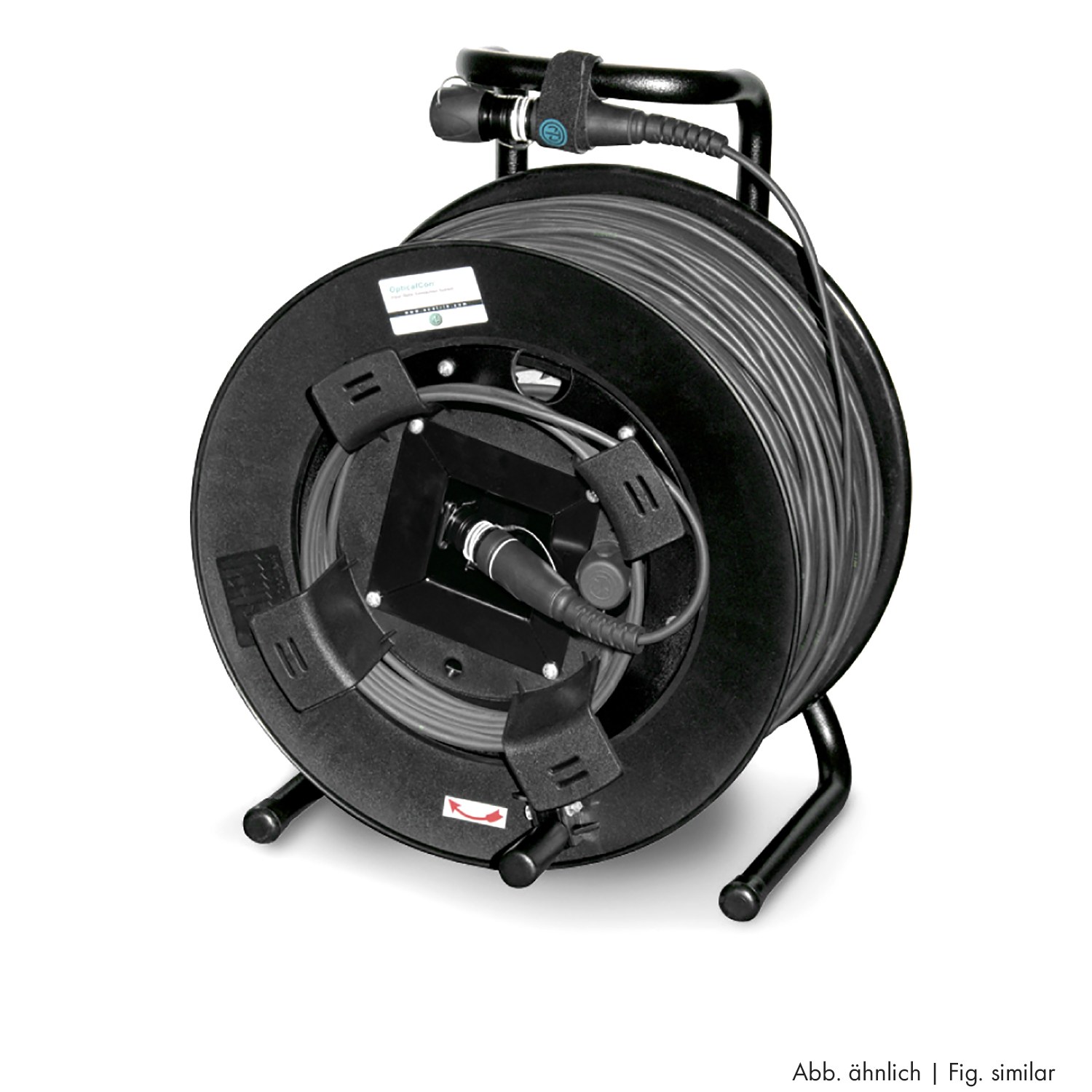 NEUTRIK® Digital Fiber Distribution System , opticalCON® Quad (4-fibre); NEUTRIK®; on SCHILL cable reel GT310 | 150,00m