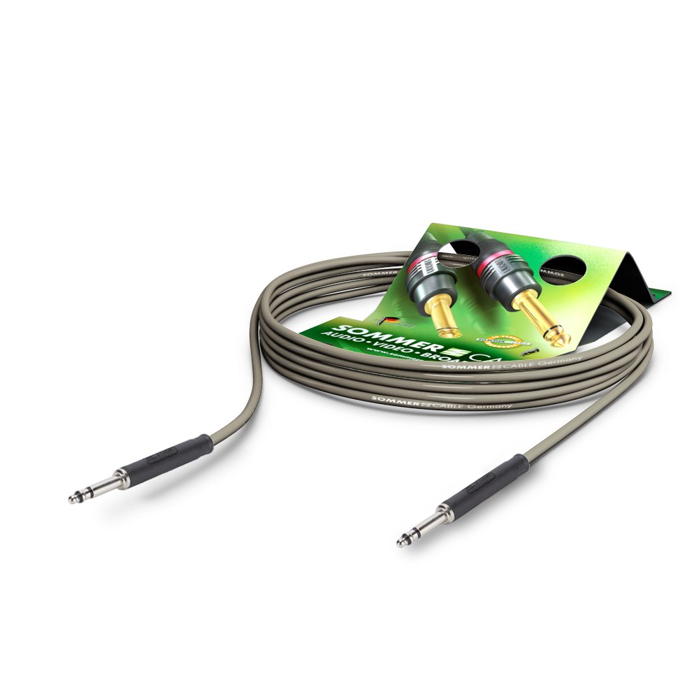 Patch cable, TT-Phone SC-Goblin, 2 x 0,14 mm² | TT-Phone / TT-Phone, NEUTRIK® | grey | 5,00m | GO41-0500-GR