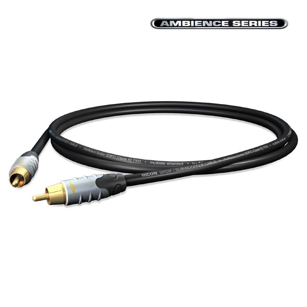 Rca cable RCA, 1 | RCA / RCA, HICON | 0,75m | HIA-C1C1-0075