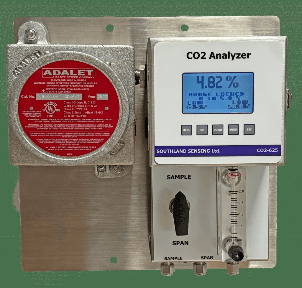 CO2-625 Hazardous Area CO2 Analyzer