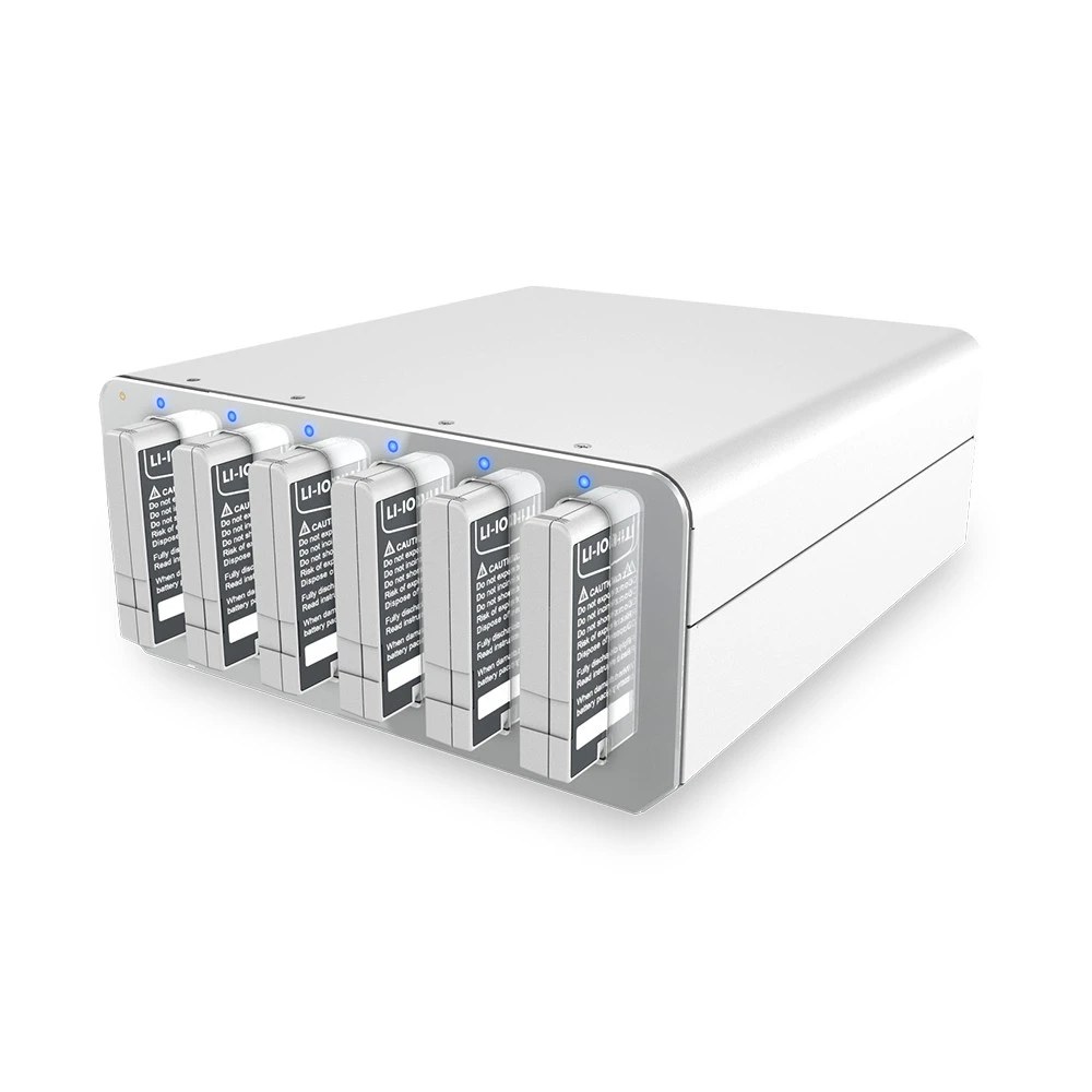 6-Bay Battery Charger for TME-7115 Series