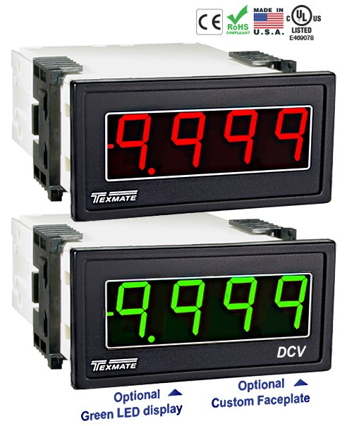 DX-40-DCV 1/8 DIN Panel Meter