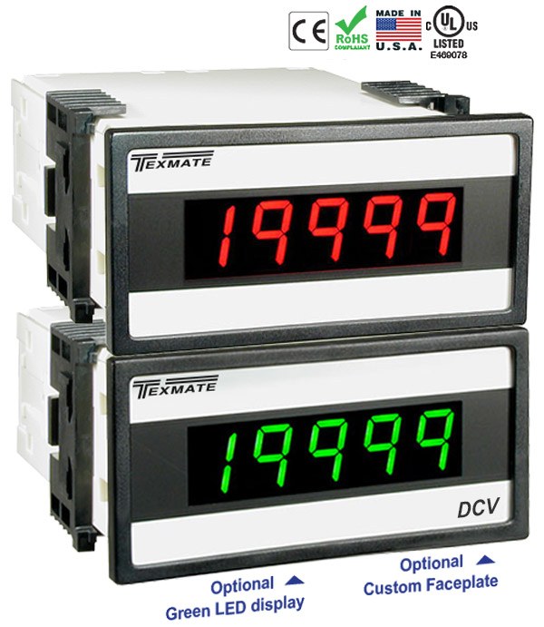 DX-45-DCV 1/8 DIN Panel Meter