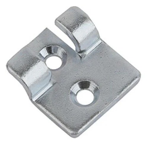 19C, 522381 Ojop 34x30mm Catch Plate Medium Size Zinc Plated Steel