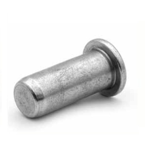 233 21 030 030, For 1.5mm to 3mm, Rivkle Blind Rivet Nut M3, Flat Head Plain Closed, Steel, Pack of 100