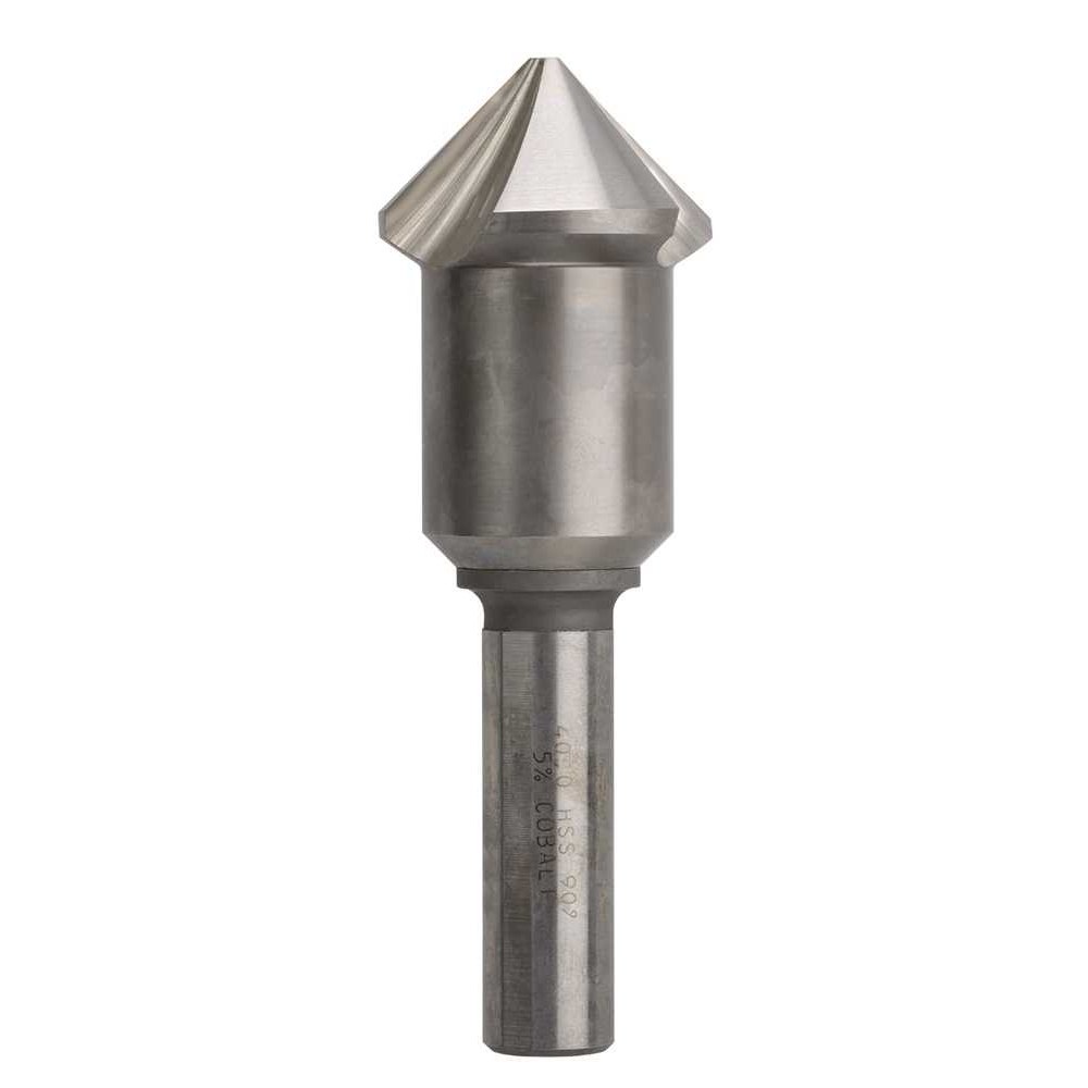 3843-40, 40mm 90 Degree, Bordo HSS Co5 Triple Flute Countersink