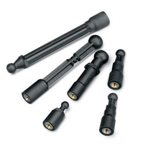 4029 005 0601, 8mm Diameter with M6 Internal Thread, SNAPLOC® Ball Stud, Metal/Plastic