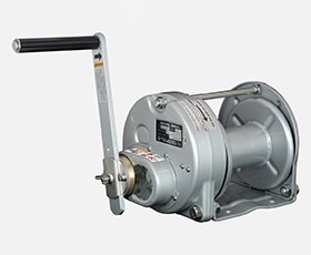 Made of stainless steel rotating winch (metallic painting)