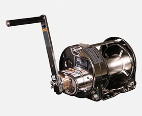 Stainless Steel Rotating Manual Winches (Buffing): Model SB (Type-SI)