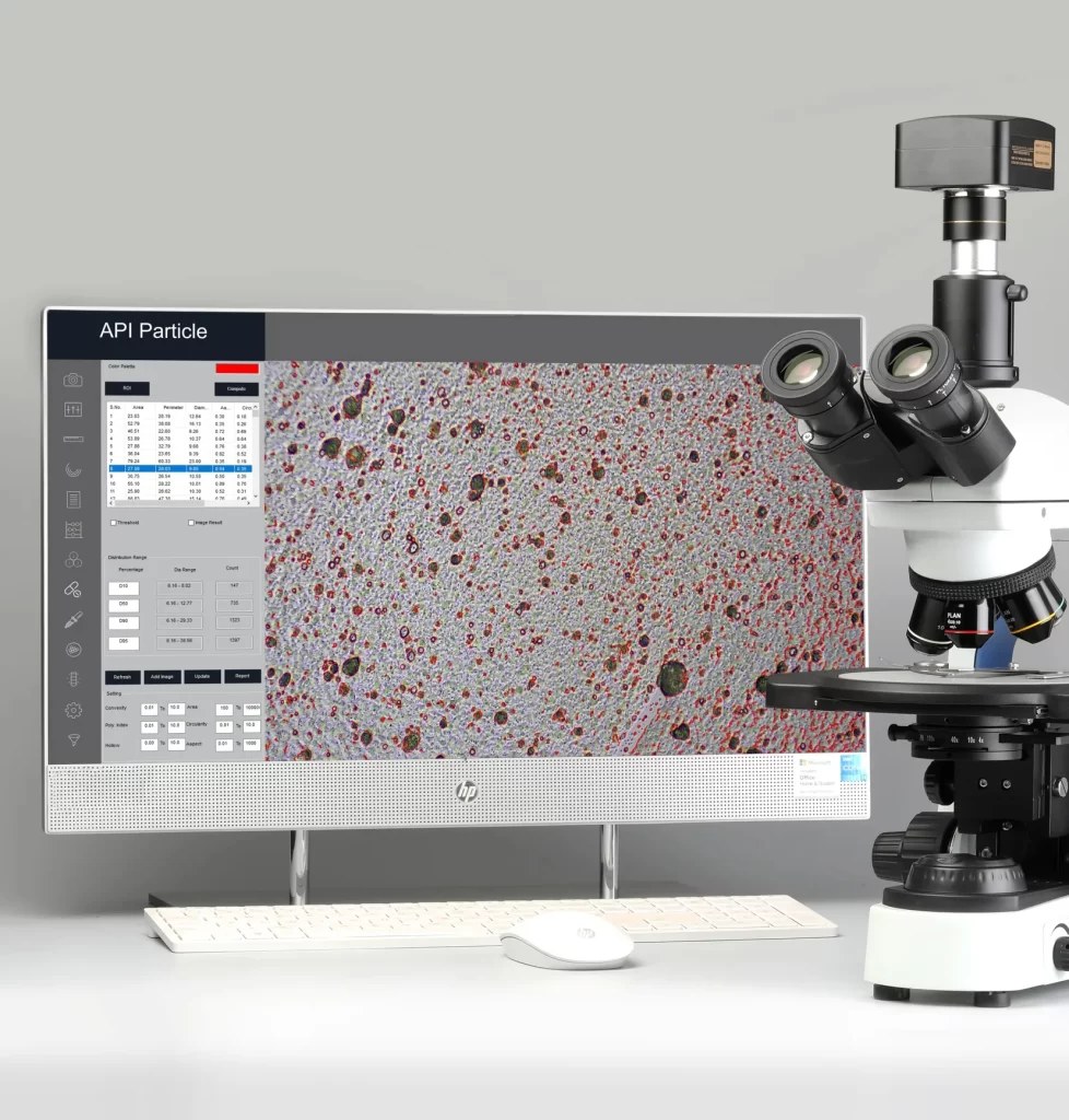 Automated Pharma API Particle Size & Distribution Analysis Software