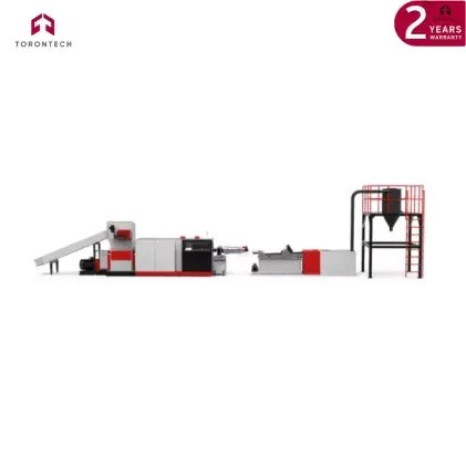 Shredder Extruder Pelletizing System