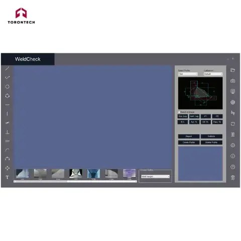 Weld Penetration System and Image Analysis Software