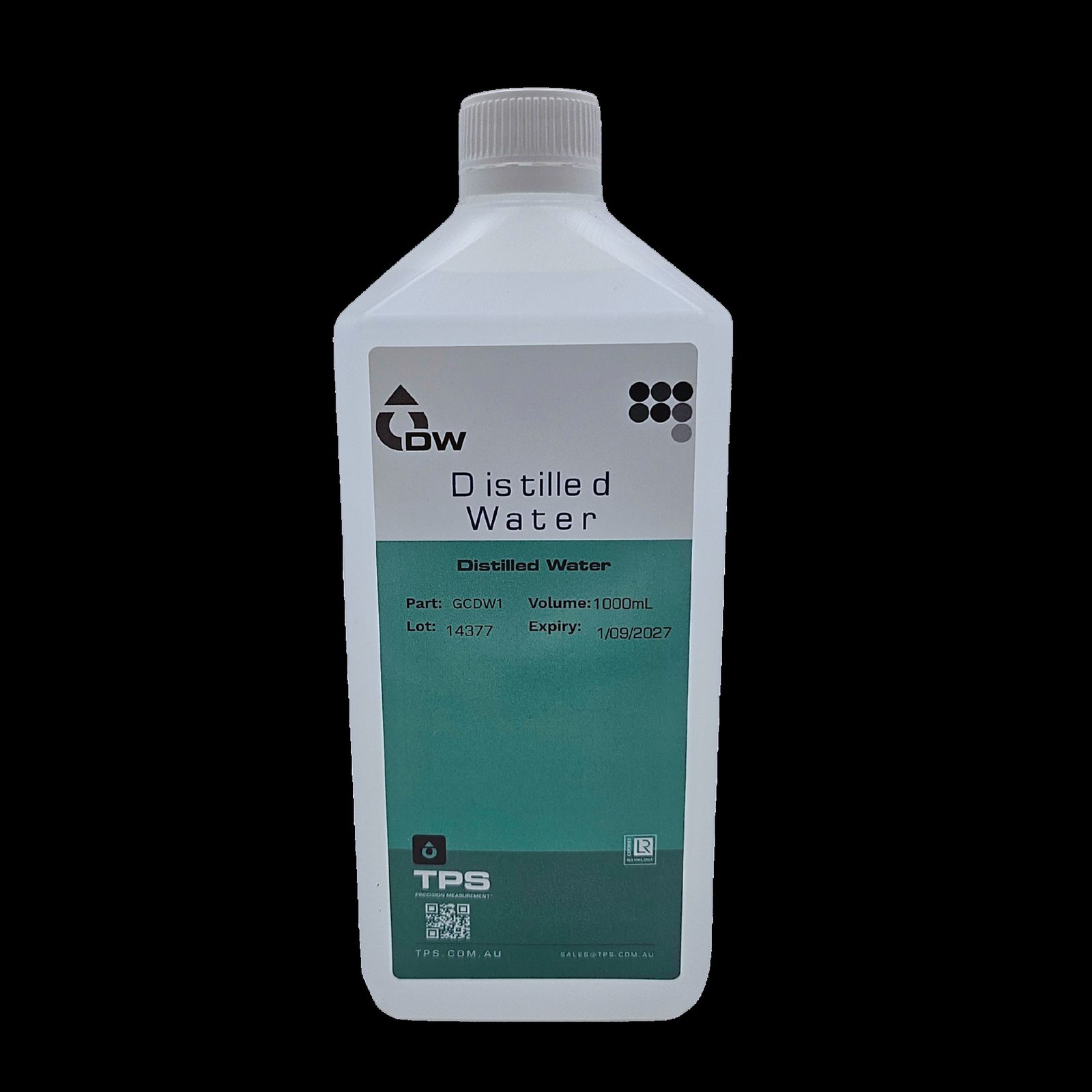 Deionised Ultrapure Water, 1 Litre