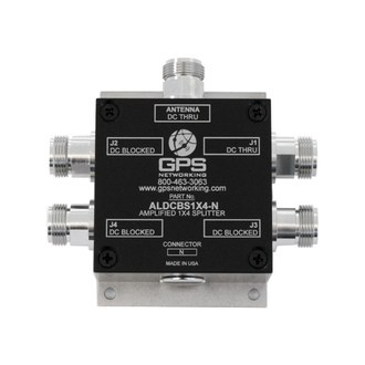1x4 Amplified GPS Splitter