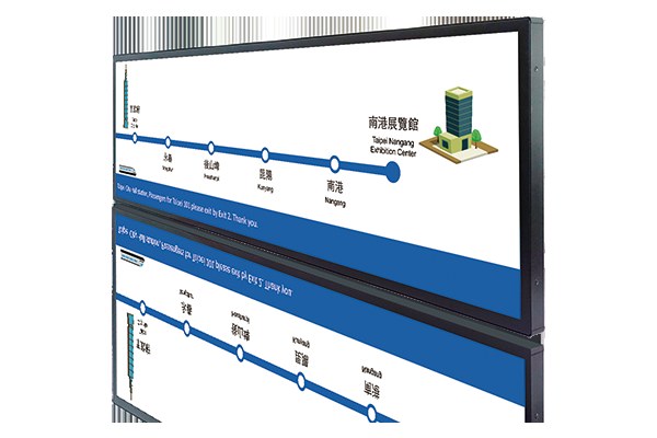Spanpixel 4956-A: 49 Inch 1200 Nits Stretched LCD