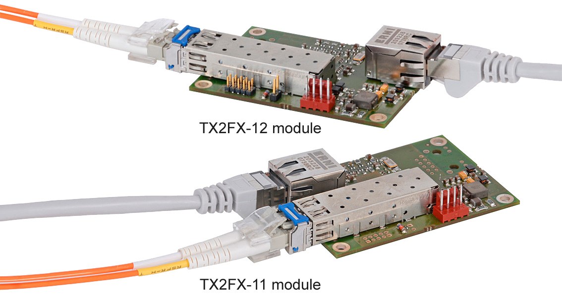 TX2FX Rugged Ethernet Media Converter