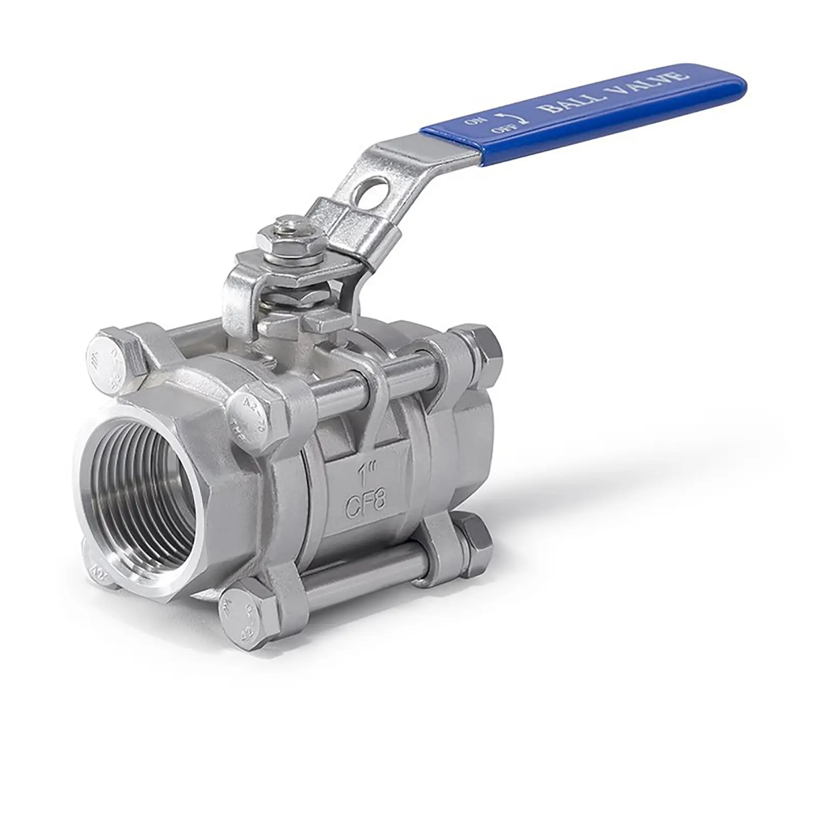 3 Piece Stainless Steel Ball Valve