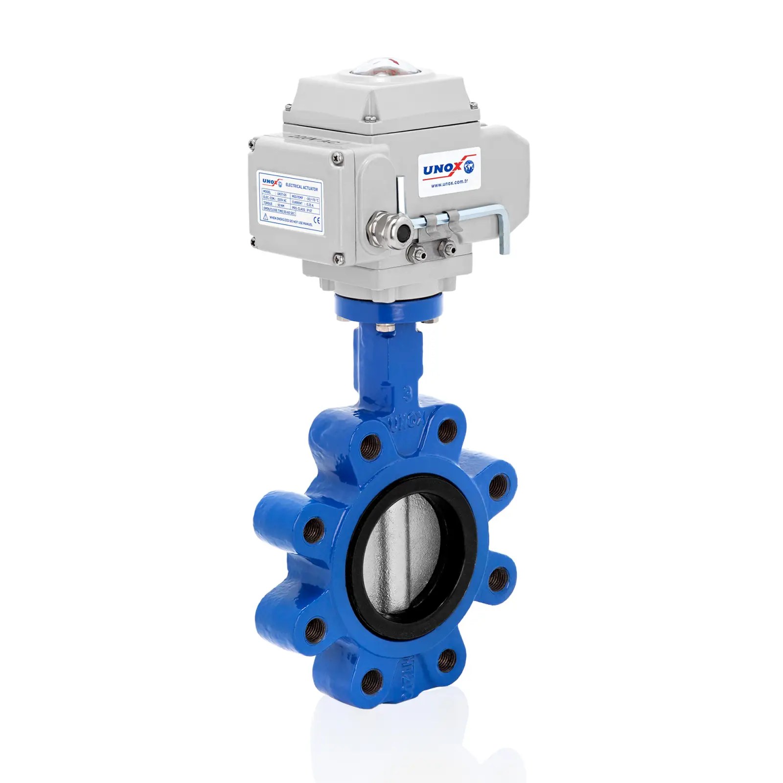 Electric Actuated Lug Type Butterfly Valve