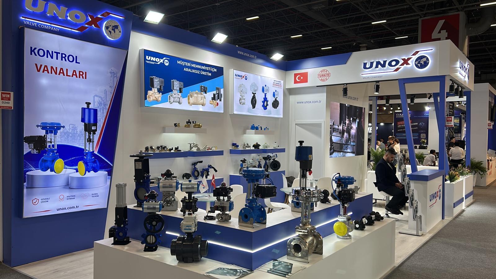 UNOX Showcased Industrial Valve Technologies At WIN EURASIA 2026