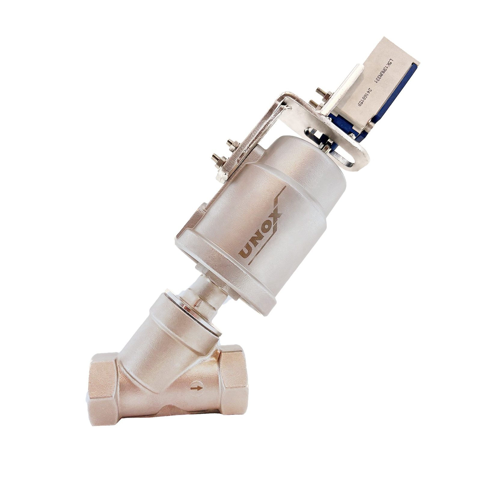 Y-Type Pneumatic Piston Valve With Position Switch