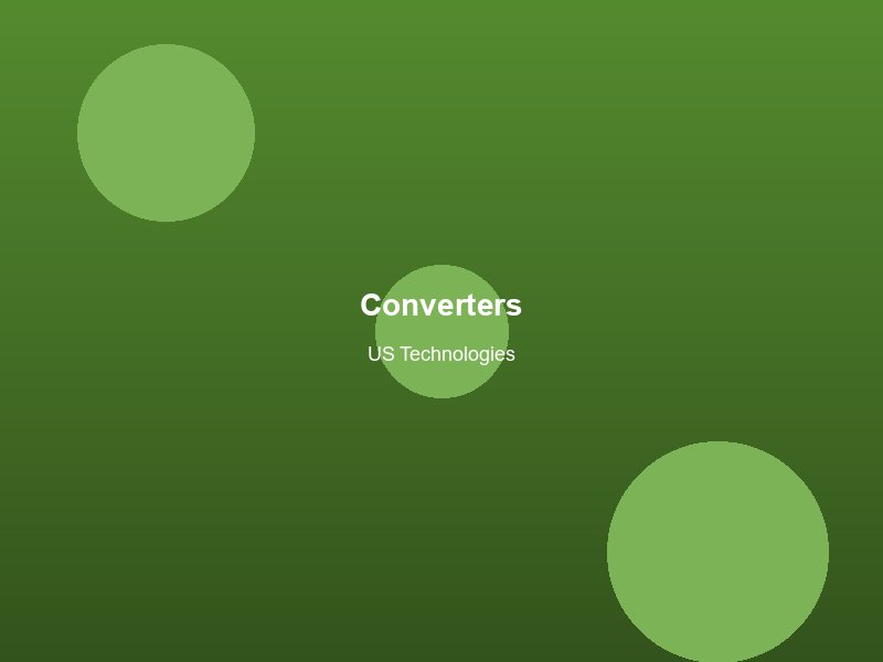 converters