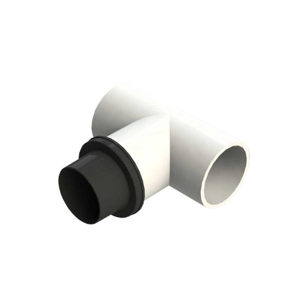 Dust Collector Tee Adaptor for StoneVac Series Dust Collectors