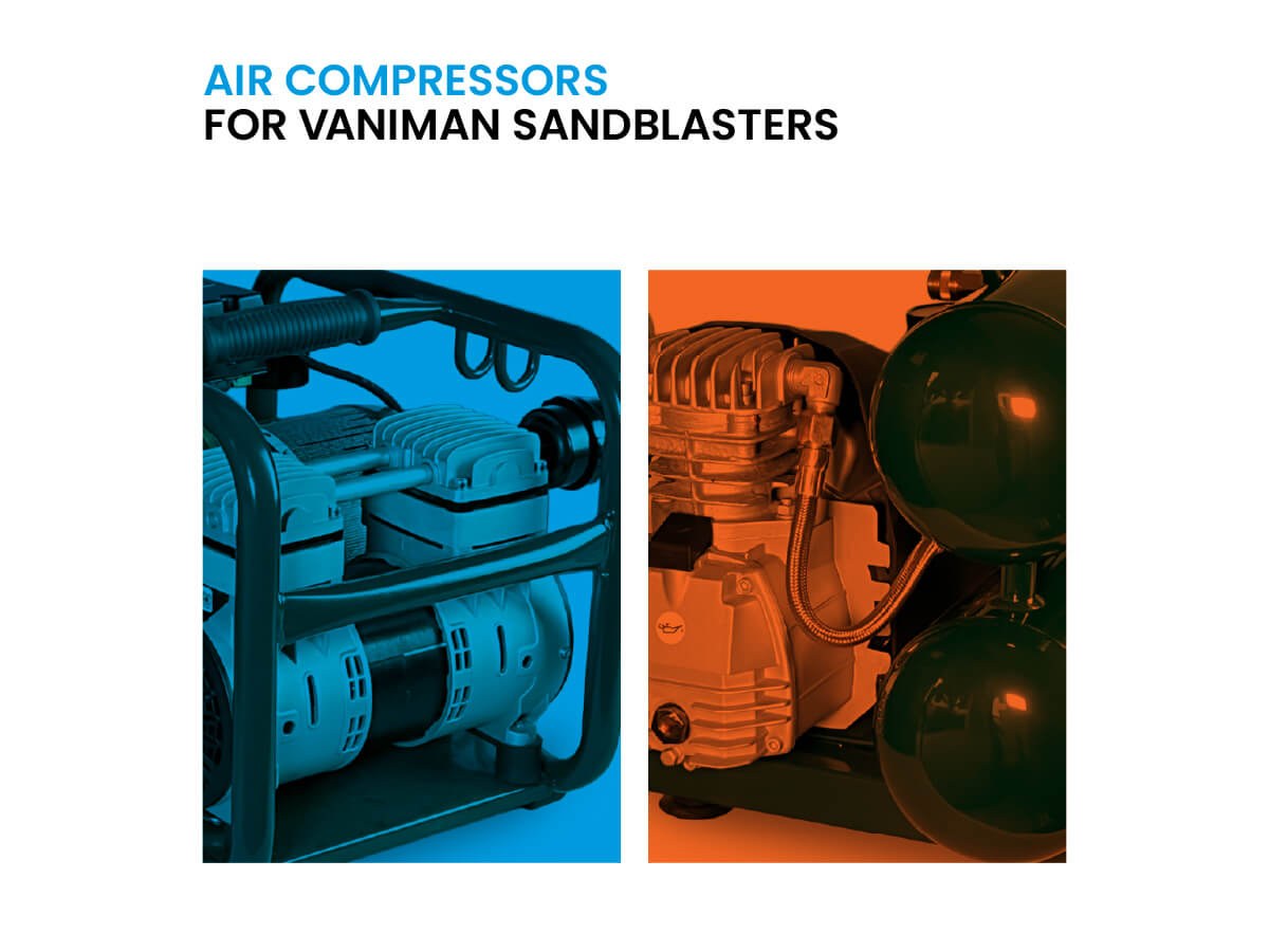 Introducing Vaniman’s New Air Compressors for Sandblasters