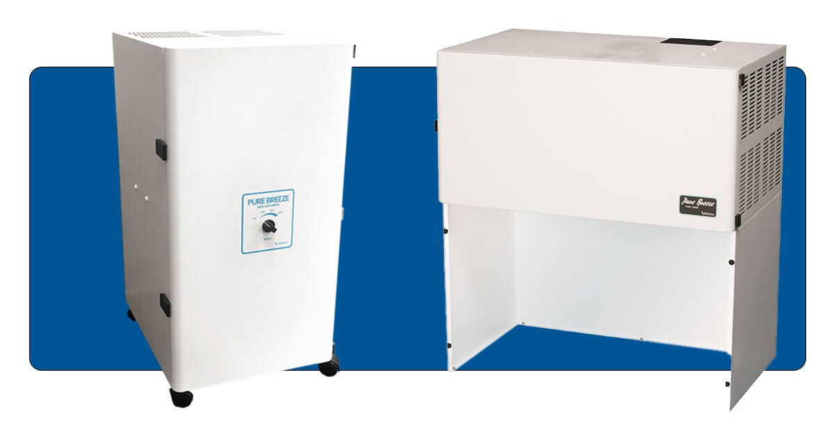 Pure Breeze HEPA Air Purifier/Fume Hood Filter Replacement Info