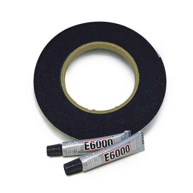 StoneVac / V6 Door / SandStorm Professional Tray Gasket Replacement Kit w/ glue