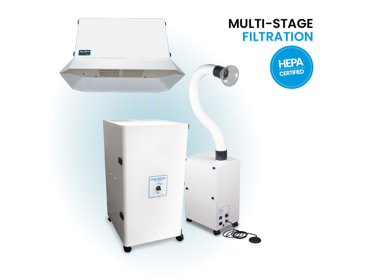 The Vaniman Pure Breeze Lineup of HEPA Filter Air Purifiers