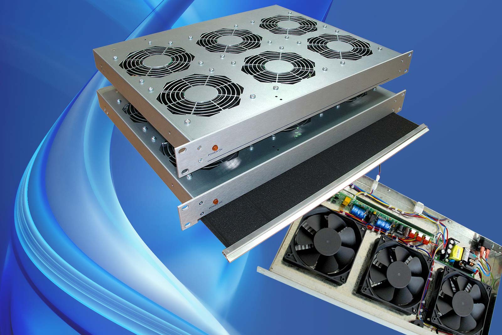 Product Feature – 1U 19” Fantrays - Verotec - Electronic Enclosures