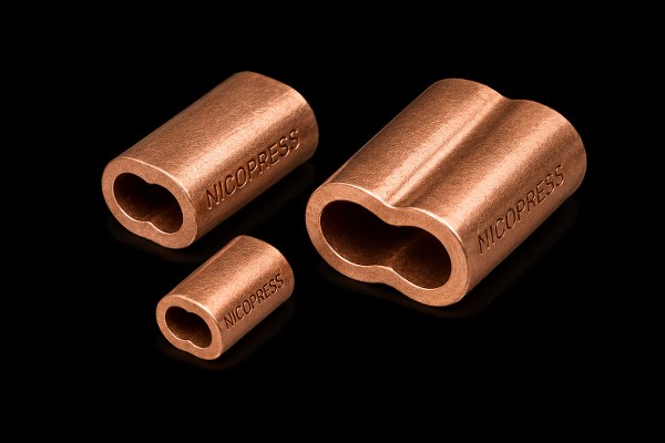 Nicopress 17-1-B Copper Oval Sleeve for 1/32 in Cable