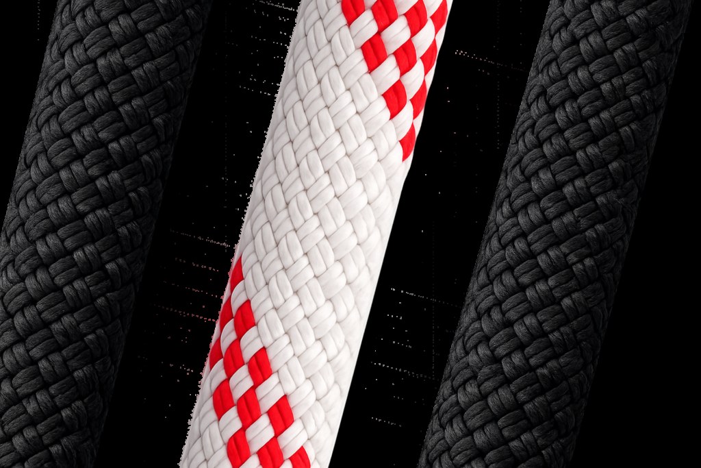 Kernmaster White Code Red & Solid Black