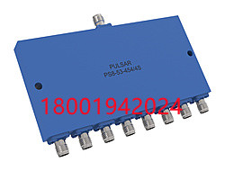 8-Way Power Divider, 10-40 GHz，PS8-53-454/4S， 8 路 2.92 毫米功率分配器