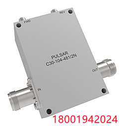 High Power 30 dB Type N Dual Directional Coupler，高功率 30 dB N 型双定向耦合器, 2-32 MHz Model: C30-104-481/2N
