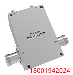 High Power 40 dB Type N Dual Directional Coupler,高功率 40 dB N 型双定向耦合器， 0.5-100 MHz Model: C40-103-481/2N