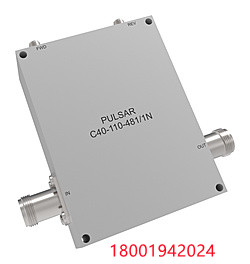 High Power 40 dB Type N Dual Directional Coupler, 高功率 40 dB N 型双定向耦合器 ，1-100 MHz Model: C40-110-481/1N