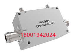 High Power 40 dB Type N Dual Directional Coupler高功率 40 dB N 型双定向耦合器, 100-500 MHz Model: C40-105-481/4N
