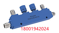 10 dB SMA Dual Directional Coupler  10 dB SMA 双定向耦合器, 2-4 GHz Model: CCS10-05-437/10