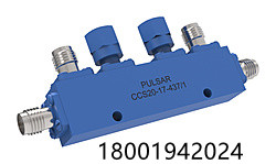 20 dB SMA Dual Directional Coupler 20 dB SMA 双定向耦合器 , 12.4-18 GHz Model: CCS20-17-437/1